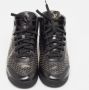 Louis Vuitton Vintage Pre-owned Leather sneakers Black Dames - Thumbnail 3