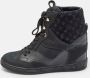 Louis Vuitton Vintage Pre-owned Leather sneakers Black Dames - Thumbnail 2