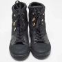 Louis Vuitton Vintage Pre-owned Leather sneakers Black Dames - Thumbnail 3