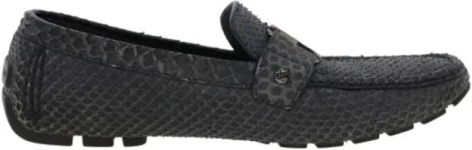 Louis Vuitton Vintage Pre-owned Leather sneakers Black Dames