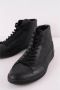 Louis Vuitton Vintage Pre-owned Leather sneakers Black Dames - Thumbnail 4