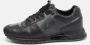 Louis Vuitton Vintage Pre-owned Leather sneakers Black Heren - Thumbnail 2