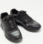 Louis Vuitton Vintage Pre-owned Leather sneakers Black Heren - Thumbnail 4