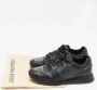 Louis Vuitton Vintage Pre-owned Leather sneakers Black Heren - Thumbnail 9