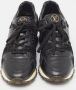 Louis Vuitton Vintage Pre-owned Leather sneakers Black Heren - Thumbnail 3