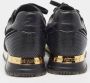 Louis Vuitton Vintage Pre-owned Leather sneakers Black Heren - Thumbnail 5
