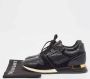 Louis Vuitton Vintage Pre-owned Leather sneakers Black Heren - Thumbnail 9