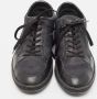 Louis Vuitton Vintage Pre-owned Leather sneakers Black Heren - Thumbnail 3