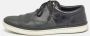 Louis Vuitton Vintage Pre-owned Leather sneakers Black Heren - Thumbnail 2
