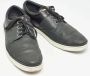 Louis Vuitton Vintage Pre-owned Leather sneakers Black Heren - Thumbnail 4