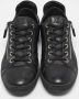 Louis Vuitton Vintage Pre-owned Leather sneakers Black Heren - Thumbnail 3