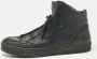 Louis Vuitton Vintage Pre-owned Leather sneakers Black Heren - Thumbnail 2