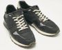 Louis Vuitton Vintage Pre-owned Leather sneakers Black Heren - Thumbnail 4