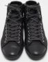 Louis Vuitton Vintage Pre-owned Leather sneakers Black Heren - Thumbnail 3