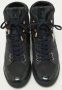 Louis Vuitton Vintage Pre-owned Leather sneakers Blue Dames - Thumbnail 3