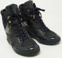 Louis Vuitton Vintage Pre-owned Leather sneakers Blue Dames - Thumbnail 4