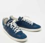 Louis Vuitton Vintage Pre-owned Leather sneakers Blue Dames - Thumbnail 4