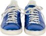 Louis Vuitton Vintage Pre-owned Leather sneakers Blue Dames - Thumbnail 2