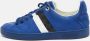 Louis Vuitton Vintage Pre-owned Leather sneakers Blue Heren - Thumbnail 2