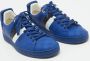 Louis Vuitton Vintage Pre-owned Leather sneakers Blue Heren - Thumbnail 4