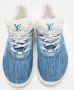 Louis Vuitton Vintage Pre-owned Leather sneakers Blue Heren - Thumbnail 2