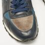Louis Vuitton Vintage Pre-owned Leather sneakers Blue Heren - Thumbnail 5