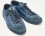 Louis Vuitton Vintage Pre-owned Leather sneakers Blue Heren - Thumbnail 2