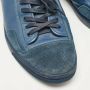 Louis Vuitton Vintage Pre-owned Leather sneakers Blue Heren - Thumbnail 5