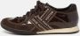 Louis Vuitton Vintage Pre-owned Leather sneakers Brown Dames - Thumbnail 2