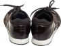 Louis Vuitton Vintage Pre-owned Leather sneakers Brown Dames - Thumbnail 4