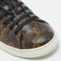 Louis Vuitton Vintage Pre-owned Leather sneakers Brown Dames - Thumbnail 7