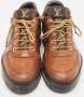 Louis Vuitton Vintage Pre-owned Leather sneakers Brown Heren - Thumbnail 2