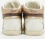 Louis Vuitton Vintage Pre-owned Leather sneakers Gray Dames - Thumbnail 6