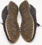 Louis Vuitton Vintage Pre-owned Leather sneakers Gray Dames - Thumbnail 6