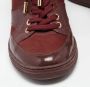 Louis Vuitton Vintage Pre-owned Leather sneakers Red Dames - Thumbnail 7