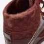 Louis Vuitton Vintage Pre-owned Leather sneakers Red Dames - Thumbnail 8