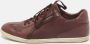 Louis Vuitton Vintage Pre-owned Leather sneakers Red Heren - Thumbnail 2