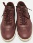 Louis Vuitton Vintage Pre-owned Leather sneakers Red Heren - Thumbnail 3