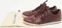 Louis Vuitton Vintage Pre-owned Leather sneakers Red Heren - Thumbnail 9