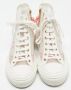 Louis Vuitton Vintage Pre-owned Leather sneakers White Dames - Thumbnail 3