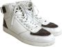 Louis Vuitton Vintage Pre-owned Leather sneakers White Dames - Thumbnail 3