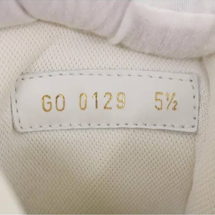Louis Vuitton Vintage Pre-owned Leather sneakers White Dames
