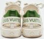 Louis Vuitton Vintage Pre-owned Leather sneakers White Dames - Thumbnail 3