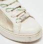 Louis Vuitton Vintage Pre-owned Leather sneakers White Dames - Thumbnail 6