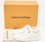 Louis Vuitton Vintage Pre-owned Leather sneakers White Dames - Thumbnail 9