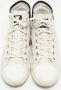 Louis Vuitton Vintage Pre-owned Leather sneakers White Heren - Thumbnail 3