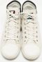 Louis Vuitton Vintage Pre-owned Leather sneakers White Heren - Thumbnail 3
