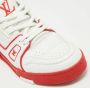 Louis Vuitton Vintage Pre-owned Leather sneakers White Heren - Thumbnail 6