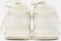 Louis Vuitton Vintage Pre-owned Leather sneakers White Heren - Thumbnail 4