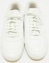 Louis Vuitton Vintage Pre-owned Leather sneakers White Heren - Thumbnail 3